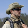 thumbnail image 6 of Mens Sun Hat, Outdoor Fishing Hat, Breathable Mountaineering Cap, Protection Quick-Dry, Wide Brim Design, For Hiking & Fishing, Adjustable Fit, Lightweight, Comfortable Sunshade UKHBMC, 6 of 9