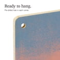 thumbnail image 5 of California, Glassy Sunrise, Kayak Birch Wood Wall Sign (6x9 Rustic Home Decor, Ready to Hang Art), 5 of 5