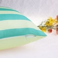 thumbnail image 4 of HMETOL Pack of 2 Throw Pillow Covers Modern Square Cushion Covers for Sofa Couch Living Room Light Blue-2 18" x 18", 4 of 6