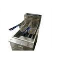 thumbnail image 3 of 2 baskets Commercial Deep Fryer NSF 40lbs capacity, 90000 BTU/Hr, Natural Gas Stainless Steel,  CD-F40, 3 of 6