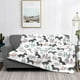 thumbnail image 2 of Fotbe Dachshund Dog Puppy Manta de Franela con Estampado, Manta Ultrasuave para Cama, Sofá, Auto, Hipoalergénica y Antibolitas-80"x60", 2 of 6