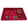 thumbnail image 2 of Stackable Velvet Jewelry Tray Drawer Oganizer Showcase Display Storage Blank Tray, 2 of 8