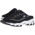 thumbnail image 3 of Zapato Skechers Sport d'Lites Resilient Slip-On Mule para mujer, negro/blanco, 3 of 9