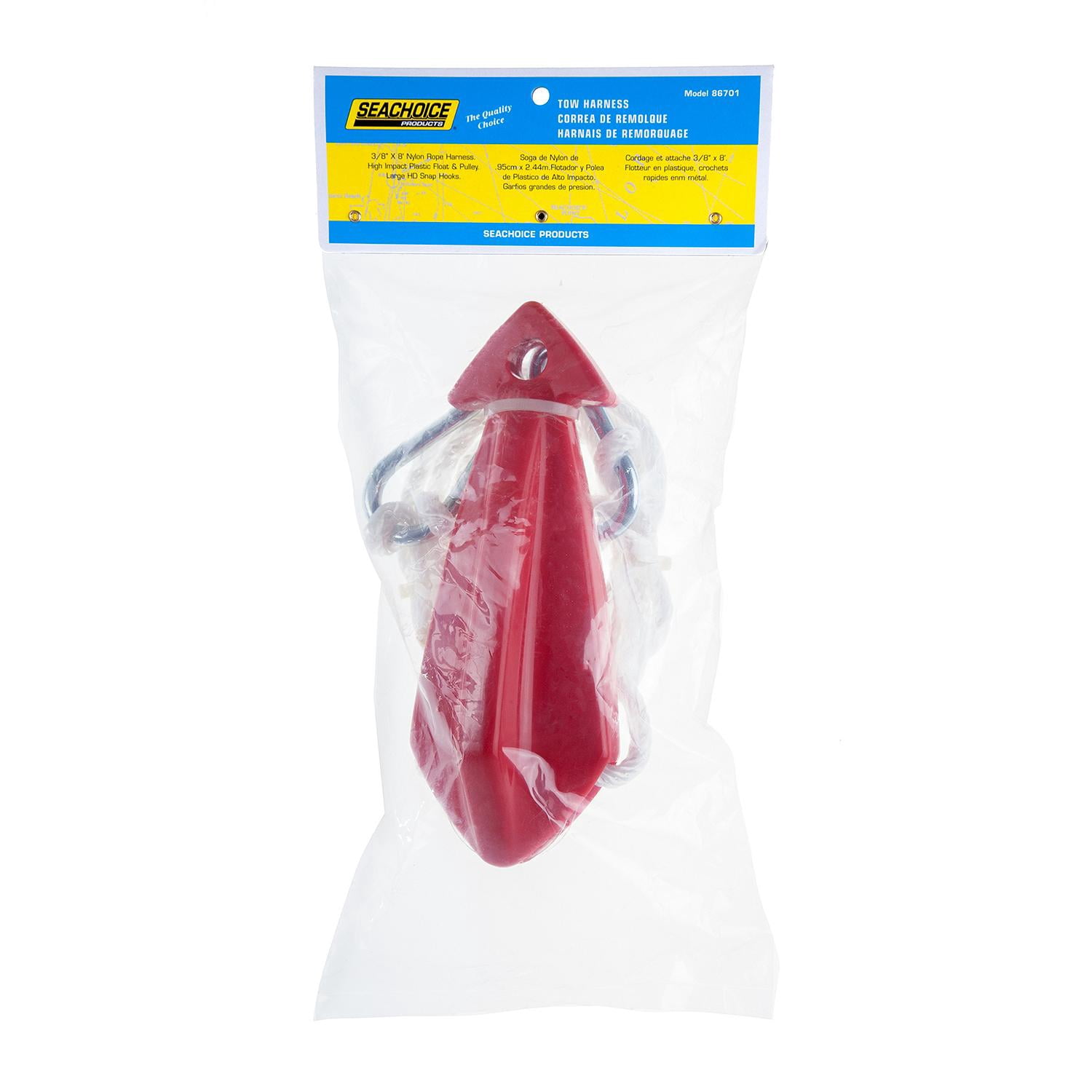 Seachoice Tow Harness, Improves Towing and Boat Control, 1,000-Lb. Tow Capacity, 8 Ft. Long, 3/8 In. Diameter