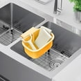 thumbnail image 4 of FeiFu Hanging Sink Drains Basket Over Sink Strainer Basket for Kitchen Utensils and Vegetables Drying Storage Sink Strainer Basket, 4 of 5
