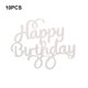 thumbnail image 3 of Bearachild 10 piezas de adornos para cupcakes, tarjeta de inserción para decoración de bebés, accesorios de boda, letrero para fiesta, decoración de Decoración del hogar Rosado Bearachild HA062285-05B, 3 of 6