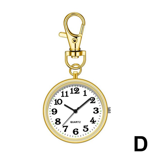 Special Pocket Watch For Exams, Small Portable Watch With Clear Large Numbers, Elderly, Children, Students Watch, Keychain Watch