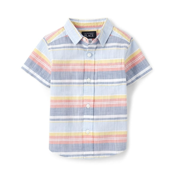 Camisa The Children's Place para niño 5T de manga corta con botones
