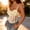 Beige, variant on HCBY Women's 3D Floral Applique Sheer Mesh Bustier with Adjustable Spaghetti Straps, Sweetheart Neckline and Hourglass Shaping for Halloween Party and Summer Casual Streetwear