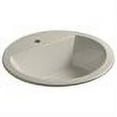 thumbnail image 2 of Bryant Round Self Rimming Bathroom Sink - Faucet Mount: Single hole, Finish: Sand Bar, 2 of 2