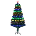 thumbnail image 2 of Ktaxon Christmas Tree 5ft Traditional with Colour Changing Lights Artificial Xmas Tree, Indoor Holidays Decoration, 2 of 8