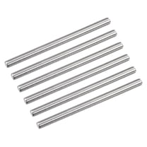Fully Threaded Rod M8 x 120mm 1.25mm Thread Pitch 304 Stainless Steel Right Hand Threaded Rods Bar Studs 6 Pack