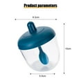 thumbnail image 7 of Kitchen Salt Shaker Seasoning Jar with Spoon Pepper Seasoning Box Moisture Proof Spice Tool Salt Shaker, 7 of 7