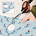 thumbnail image 6 of Yayeee Faucet Mat for Kitchen Sink 14.7" Diatomite Long Splash Guard Pad, Blue Ice Hockey, 6 of 7