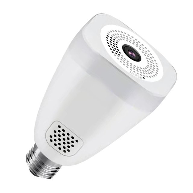 Sensor panorámico de plástico de 360 grados Baoblaze Cámara de 3MP para techo hogar oficina
