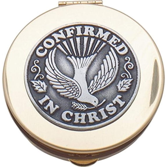Cathedral Art BX102 Confirmation Rosary Keepsake Box, 2-1/8-Inch