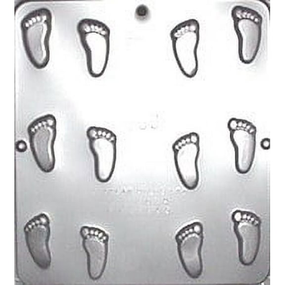 689 Baby Feet Chocolate Candy Mold