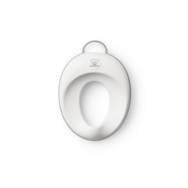 Entrenador de Inodoro BABYBJORN Blanco Gris