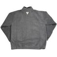 thumbnail image 2 of Kaynee - Mens Polar Fleece 1/4 Zip Pullover 38549-Large (Ash Grey), 2 of 3