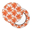 thumbnail image 7 of Cauagu Maple Leaves A Print Round Stool Covers,Seat Cushion for Round Bar Stool Chair Seat Cover for Bar Round Chair Fits for 12/13/14in Bar Stool Cushion, 7 of 7