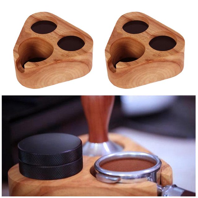 2x Molinillo de Manipulador de Molinillo Resistente Antideslizante Accesorios Antideslizantes. Soledad Soporte de sabotaje de café