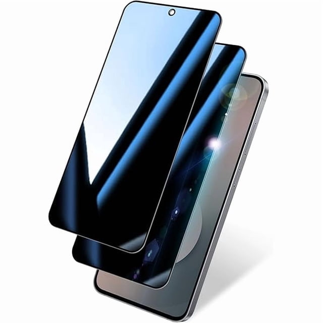 ccwonima 2 Pack Privacy Screen Protector for Samsung Galaxy S25 FE |Tempered Glass, Anti-Scratch, 9H Hardness & Easy Installation