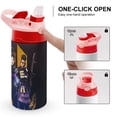 thumbnail image 4 of Apex Legends Stainless Steel Water Bottle with Straw Children's Vacuum Insulated Mug Leak-Proof Water Cup, 4 of 8