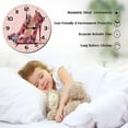 thumbnail image 3 of ZXCXRQFa High Heel Shoes Butterfly Vintage Silent Non Ticking Round Wood Wall Clocks Battery Operated Easy to Read 10 Inch Decorative Home Decor for Living Room,Bedroom,Kids Room, 3 of 7