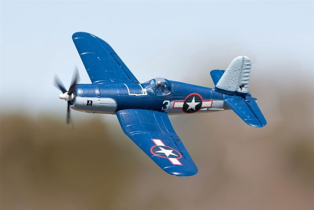 Rage RC A1301V2 F4U Corsair Jolly Rogers Micro RTF Aircraft with PASS