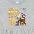 thumbnail image 4 of Inktastic This Lil' Monkey is One Cute Birthday Girls Baby Dress, 4 of 5