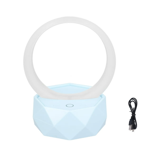 Wireless Speaker Night Light, Subwoofer Effect 3 LED Modes Wireless Speaker Aperture Design Pressure Relief For Home For Party White,Pink,Blue