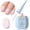 Milky Pink, variant on AzureBeauty 18ml Milky Pink Rubber Base Builder Color Gel for Thin Nails , Flexible Self-Leveling Base for Apex Overlays, Nail Strengthener for Weak Natural Nails, No-Lifting Gel Polish