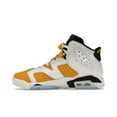 thumbnail image 2 of Jordan Kid's 6 Retro Yellow Ochre Basketball Shoes, from StockX, 2 of 5