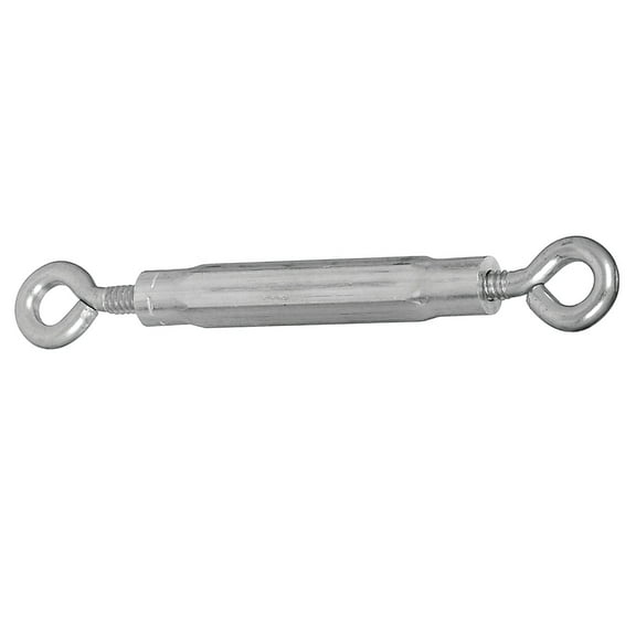National Hardware N221-747 2170 Eye/Eye Turnbuckles in Zinc, 1/4" x 7-1/2"