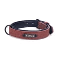thumbnail image 1 of Correa para Perros Personalizable en Piel PU de Alta Calidad, Ajustable y Duradera, Ideal para Paseos Seguros y Cómodos, Talla M, Color Café., 1 of 6