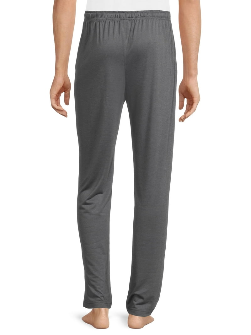 Ist Men's Pima Luxe Lounge Pants - 2 Pack, Soft Jersey Fabric With Tapered Leg & Rib Cuffs