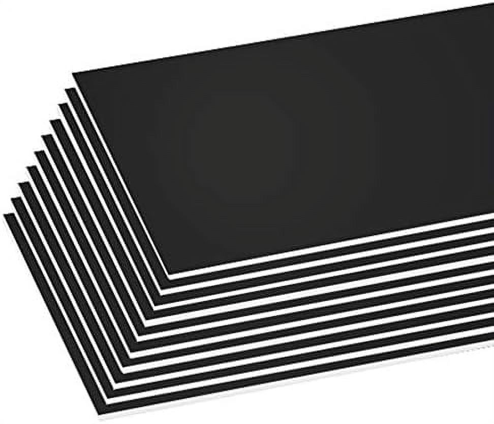 Foam Board 20" X 30" Black, Colored Foam Boards 3/16 Inch Thickness