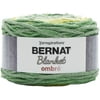 Spinrite Bernat Blanket Ombre Yarn-Green Ombre