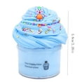 thumbnail image 2 of BESTSKY 2026 New Fluffy Red Scented Slime with Cute Toppings Stress Relief Toy for Kids & Adults, Non-Toxic, Soft & Stretchy, 2 of 7