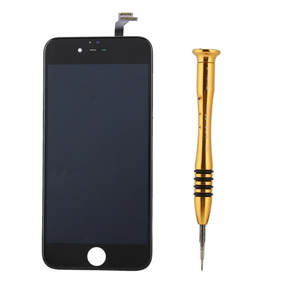 ZOUSSIQI Replacement LCD Digital Touch Screen Assembly With Screwdriver Tools For iPhone 6(Black) EL225#08124