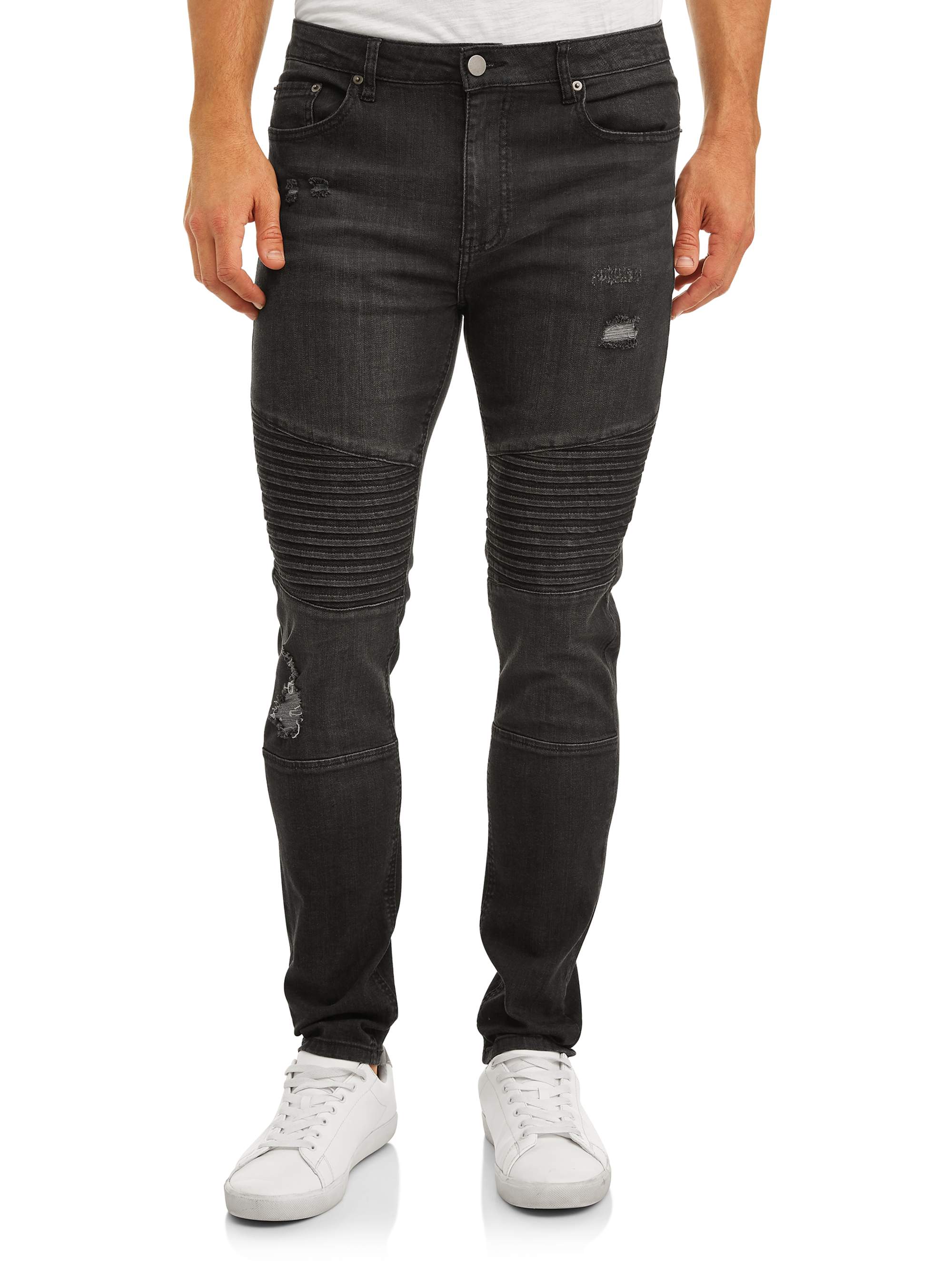 Jackson Jackson Men's Slim Tapered Moto Denim Jean