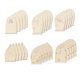 thumbnail image 1 of 30 puertas de hadas de madera sin terminar, kit de casa de hadas, adornos artesanales, piezas de madera sin para decoración, fabricación de Soledad puerta de hadas, 1 of 8