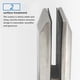 thumbnail image 4 of 304 Stainless Steel Clamp Glass Panel Pool Fence Staircase Bracket Spigot Balustrade Floor Deck Balustrade Railing Moun, 4 of 4