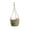 Green, variant on Jute Rope Woven Hanging Planter Basket, Macrame Plants Hanger Holder, Stylish Decor Storage Basket for Flower Pot and Home Aesthetic Layout