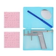 thumbnail image 1 of EeaseCA 1 Set Portable Ear Piercing Accessory Perforation Tools Kit Painless Ear Piercer Steel Ear Piercing Tool for Women Girls Kids, 1 of 8
