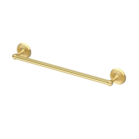 Gatco 5051 Designer II 18"L Towel Bar, Brushed Brass