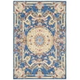 thumbnail image 2 of SAFAVIEH Savonnerie SAV120M Handmade Blue / Ivory Rug, 2 of 7
