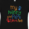 thumbnail image 4 of Inktastic Nanny and Papa Love Me Boys or Girls Toddler T-Shirt, 4 of 5
