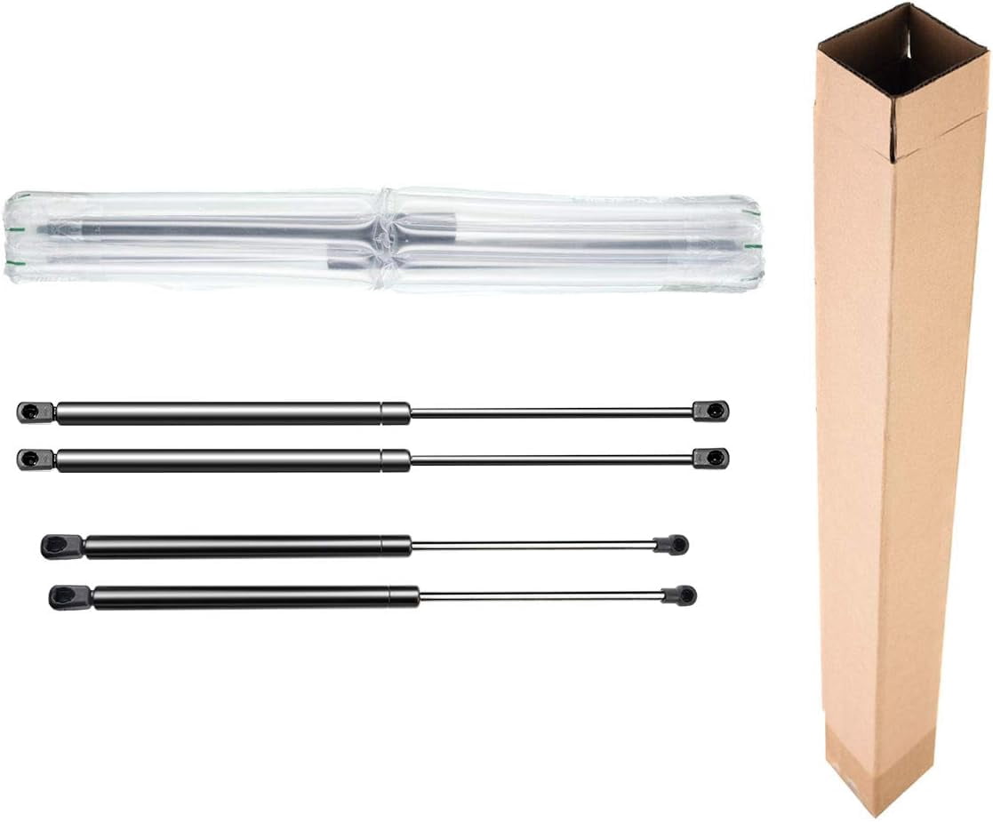 A-Premium Hood and Tailgate Rear Hatch Lift Supports Shock Struts Replacement for Volvo XC90 2003-2009 4-PC Set
