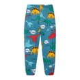 thumbnail image 4 of REDARER Kids' Dinosaur Pajama Set - Long Sleeve Comfort Sleepwear for Home and Casual Wear,Size:7-8 Years, 4 of 7